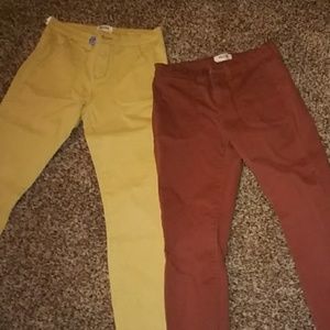 Two pairs of Mudd jeans